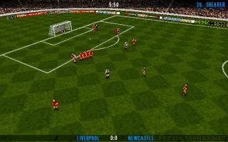 Actua Soccer: Club Edition captura de pantalla 5