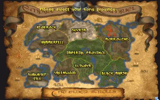 The Elder Scrolls: Daggerfall captura de pantalla 3