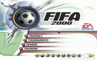 FIFA 2000 captura de pantalla 2