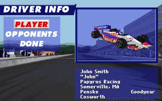 IndyCar Racing 2 captura de pantalla 2