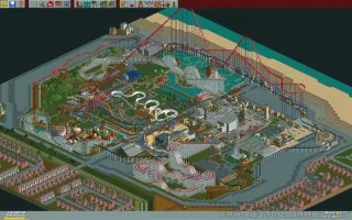 RollerCoaster Tycoon captura de pantalla 3