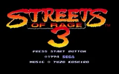 Streets of Rage 3 miniatura