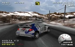 V-Rally 2: Need for Speed captura de pantalla 2