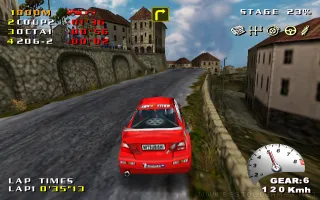 V-Rally 2: Need for Speed captura de pantalla 3