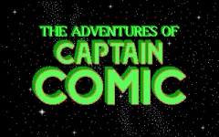 Adventures of Captain Comic, The miniatura
