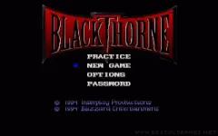 Blackthorne vignette