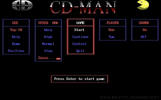 CD-Man Screenshot 2
