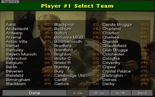 Championship Manager: Season 97/98 capture d'écran 2