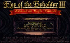 Eye of the Beholder 3: Assault on Myth Drannor zmenšenina