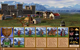 Heroes of Might and Magic 2: The Succession Wars captura de pantalla 2