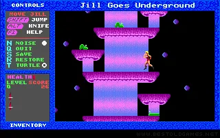 Jill of the Jungle: Jill Goes Underground immagine dello schermo 4