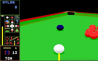 Jimmy White's Whirlwind Snooker Screenshot