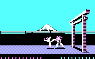 Karateka screenshot