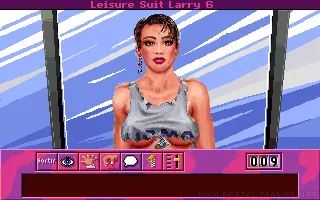Leisure Suit Larry 6: Shape Up or Slip Out! immagine dello schermo 3