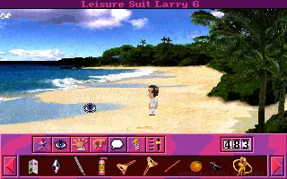 Leisure Suit Larry 6: Shape Up or Slip Out! captura de pantalla 5