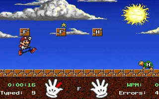 Mario Teaches Typing screenshot 3