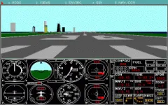 Microsoft Flight Simulator v4.0 zmenšenina