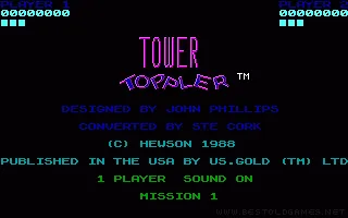 Nebulus (Tower Toppler) captura de pantalla 3