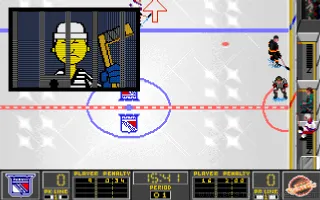NHL 95 capture d'écran 4