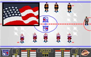 NHL 95 captura de pantalla 5