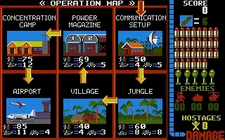 Operation Wolf Screenshot
