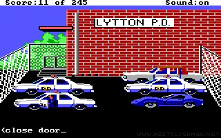 Police Quest: In Pursuit of the Death Angel Screenshot 3