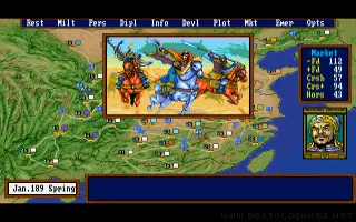 Romance of the Three Kingdoms 3 screenshot 2