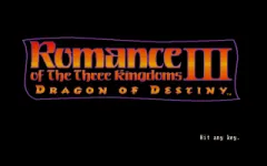 Romance of the Three Kingdoms 3 Miniaturansicht