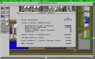 SimRefinery screenshot