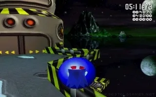 Sonic R captura de pantalla 4
