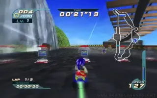 Sonic Riders captura de pantalla 3