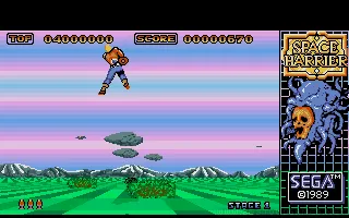 Space Harrier screenshot 2