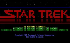 Star Trek: The Kobayashi Alternative vignette