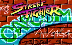 Street Fighter zmenšenina