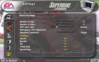 Superbike 2000 screenshot